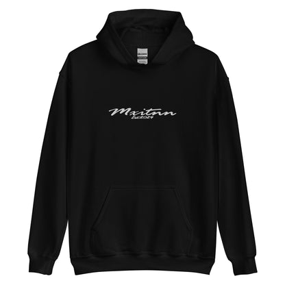 Mxitnn Script Hoodie Embroidery