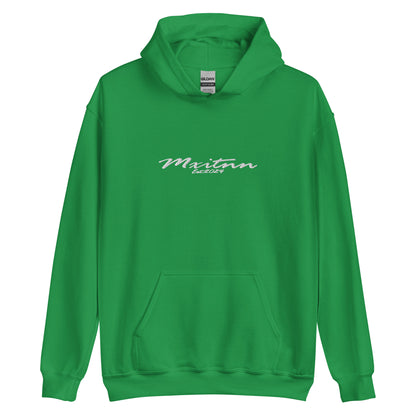 Mxitnn Script Hoodie Embroidery