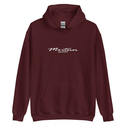 Mxitnn Script Hoodie Embroidery