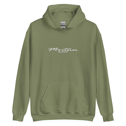 Mxitnn Script Hoodie Embroidery